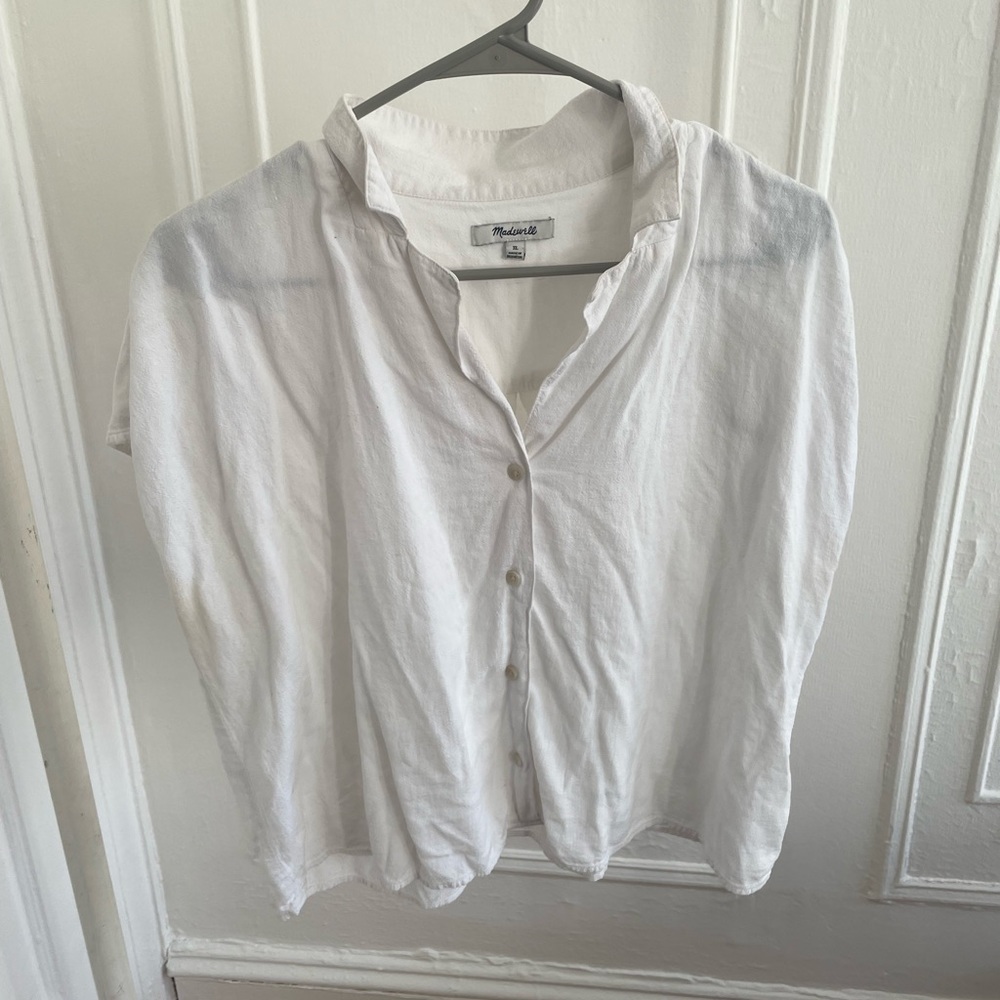 Madewell short sleeve button up
